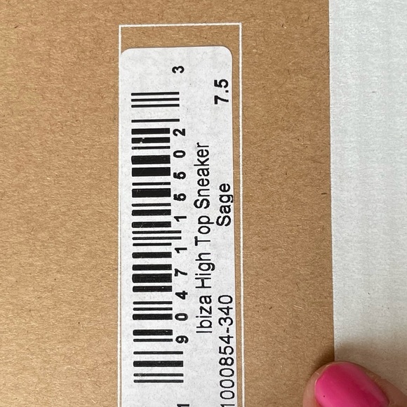 Soludos Ibiza High Top Sneaker in Sand New in Box - Picture 7 of 7